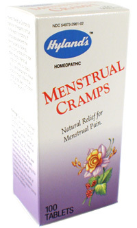 CLEARANCE: Menstrual Cramps, 100 tablets (Hyland's)