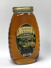 Clover Honey, 2 Lb / 32 oz (Fruitwood Orchards)