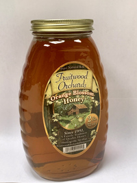 Orange Blossom Honey, 2 Lb/ 32 oz (Fruitwood Orchards)