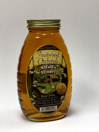 Alfalfa Honey, 1 Lb / 16 oz (Fruitwood Orchards)