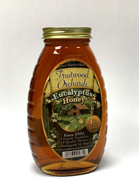 Eucalyptus Honey, 1 Lb / 16 oz (Fruitwood Orchards)