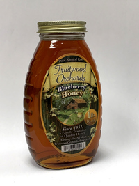 Blueberry Honey, 1 Lb / 16 oz (Fruitwood Orchards)