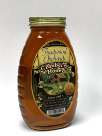 Cranberry Honey, 1 Lb (Fruitwood Orchards)