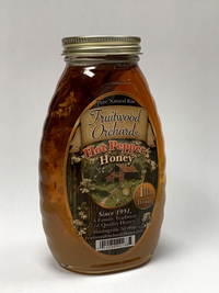 Hot Pepper Honey, 1 Lb / 16 oz (Fruitwood Orchards)