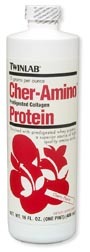 Cher-Amino Liquid Protein, 16 fl oz / 480 ml  (Twinlab)