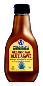 Blue Agave - Organic, Raw 23.5 oz/666 g (Wholesome Sweeteners)
