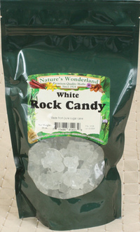 Rock Candy, White, 16 Oz