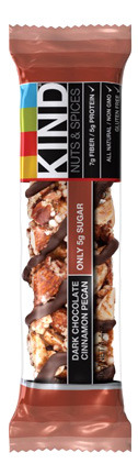 KIND Dark Chocolate Cinnamon Pecan Bar, 1.4 oz / 40g