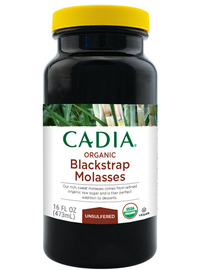 Blackstrap Molasses, Organic, 16 fl oz (Cadia)