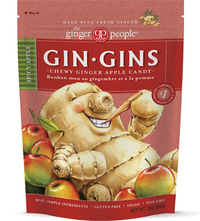 Gin Gins&reg; Spicy Apple Ginger Chews, 3 oz
