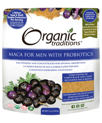 Maca for Men with Probiotics, Organic 5.3 oz (Organic Traditions)