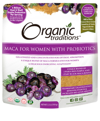 Maca for Women with Probiotics, Organic 5.3 oz (Organic Traditions)