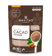 Cacao Powder, Organic 8 oz (Navitas Organics)