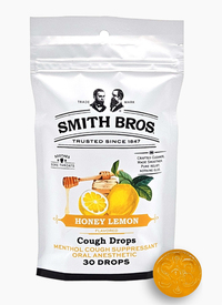 Smith Brothers Honey Lemon Cough Drops, 30 drops