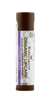 Organic Manuka Honey Lip Balm - Lavender Lemon, 1.5 oz (Wedderspoon)