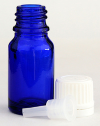 Glass Cobalt Blue Bottle, 10 ml