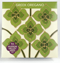 Greek Oregano Seeds, 250 seeds (Hudson Valley Seed Co.)