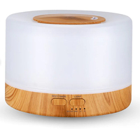 Wild Essentials Ultrasonic Home Diffuser - Natural Wood and White     
