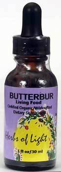 Butterbur Liquid Extract, 1 fl oz / 30ml  (Herbs of Light)