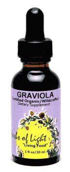 Graviola Liquid Extract, 1 fl oz / 30ml (Herbs of Light)