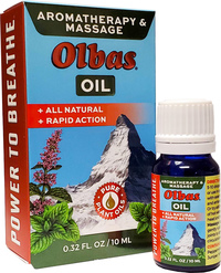 Olbas Oil Aromatherapy Inhalant, Massage Oil, .32 Fl Oz