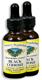 Black Cohosh Extract, 1 fl oz / 30 ml each (Nature's Wonderland)