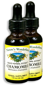 Chamomile Extract, 1 fl oz / 30 ml each  (Nature's Wonderland)