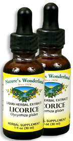 Licorice Root Extract, 1 fl oz / 30 ml each (Nature's Wonderland)