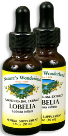 Lobelia Extract, 1 fl oz / 30 ml each (Nature's Wonderland)