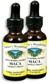 Maca Root Extract, 1 fl oz / 30 ml each (Nature's Wonderland)