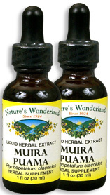 Muira Puama Extract, 1 fl oz / 30 ml each (Nature's Wonderland)