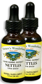 Nettle Leaf Extract, 1 fl oz / 30 ml each (Nature's Wonderland)