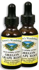 Oregon Grape Root Extract, 1 fl oz / 30 ml each (Nature's Wonderland)