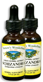 Schizandra Liquid Extract, 1 fl oz / 30 ml each (Nature's Wonderland)