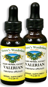 Valerian Extract, 1 fl oz / 30 ml each (Nature's Wonderland)