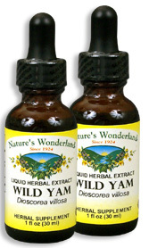 Wild Yam Root Extract, 1 fl oz / 30 ml each (Nature's Wonderland)