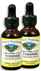 Yohimbe Extract, 1 fl oz / 30 ml each (Nature's Wonderland)