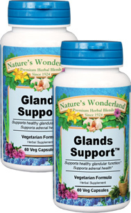 Glands Support&#153; - 475 mg, 60 Veg Capsules each  (Nature's Wonderland)