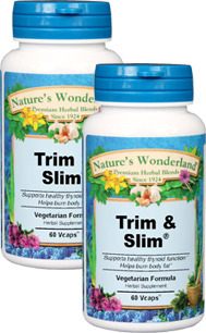 Trim &amp; Slim&reg; - 700 mg, 60 Veg Capsules each  (Nature's Wonderland)