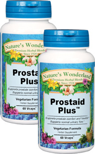 Prostaid Plus&#153;- 575 mg, 60 Veg Capsules each  (Nature's Wonderland)