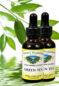 Green Tea Extract, 1 fl oz / 30 ml each (Nature's Wonderland)