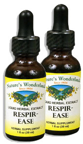 Respir-Ease Extract, 1 fl oz / 30 ml each (Nature's Wonderland)