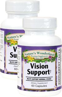 Vision Support, 60 Capsules each (Nature's Wonderland)