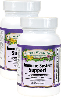 Immune System Support, 60 Capsules Each (Nature's Wonderland)