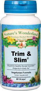 Trim &amp; Slim&reg; - 700 mg, 60 Veg Capsules (Nature's Wonderland)