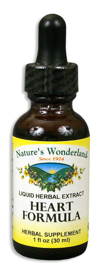 Heart Formula Liquid Extract, 1 fl oz / 30ml  (Nature's Wonderland)