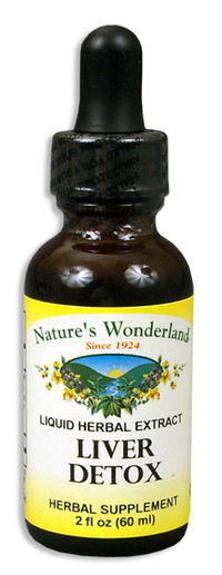 Liver Detox Liquid Extract, 1 fl oz / 30ml  (Nature's Wonderland)