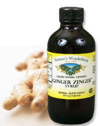 Ginger Zinger Syrup, 4 fl oz (Nature's Wonderland)
