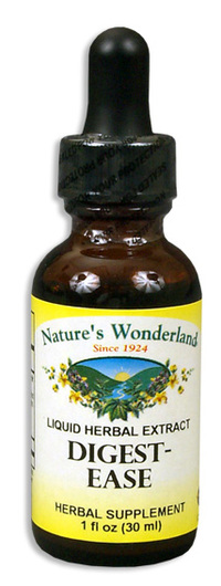 Digest Ease Liquid Extract, 1 fl oz / 30ml  (Nature's Wonderland)