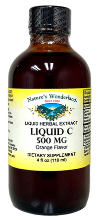 Liquid C - 500 mg, 4 fl oz (Nature's Wonderland)          